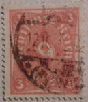 Stamps Germany -  deutfches reich 1922