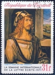 Stamps Burundi -  La Semaine Internationale de la Lettre Ecrite 1971