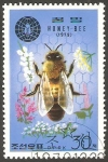 Stamps North Korea -  una abeja