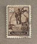 Stamps Turkey -  Monumento en Ankara