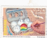 Stamps Spain -  Fiesta de los Huevos Pintos-Pola de Siero(Asturias)     (M)