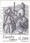 Stamps Spain -  IV Centenario Don Quijote de la Mancha 1605-2005      (M)