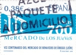 Stamps Europe - Spain -  VII Centenario del Mercado de Benavides de Orbigo (León)   (N)