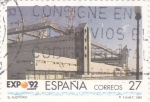 Stamps Spain -  EXPO-92 - El Auditorio       (N)