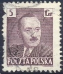 Stamps : Europe : Poland :  Boleslaw Bierut (1892-1956)