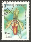 Stamps Madagascar -  Flor