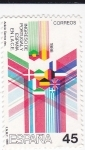 Stamps Spain -  Ingreso de España y Portugal en la C.E         (Ñ)