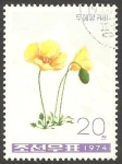 Stamps North Korea -   Flor