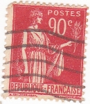 Stamps France -  Paz con Olivo