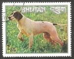 Stamps Bhutan -  399 - Perro de raza