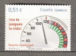 Stamps Spain -  Respeta la velocidad (739)