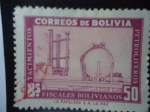 Stamps Bolivia -  YACIMIENTOS PETROLEROS-