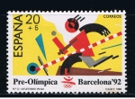 Stamps Spain -  Edifil  2964  Barcelona´92  I  serie Pre-Olímpica.  