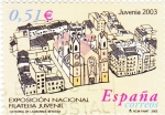 Stamps Spain -  Exposición Nacional de Filatelia Juvenil         (P)