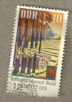 Stamps Germany -  Protección bosques