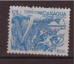 Stamps Nicaragua -  serie- Reforma agraria