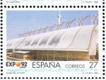 Stamps Spain -  Edifil  3183  Exposición Universal de Sevilla.  Expo´92.  