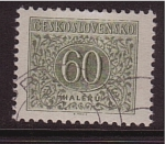 Stamps Czechoslovakia -  Halerú