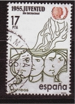 Stamps Spain -  Año Intern. de la Juventud