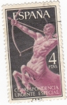 Stamps Spain -  Alegorías- Centauro    (Q)