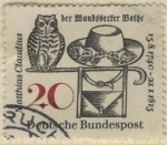 Stamps Germany -  Matthias Claudius