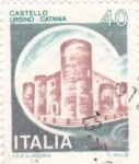 Stamps Italy -  CASTELLO  URSINO - Catania