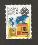 Stamps Hungary -  Año de las comunicaciones mundiales