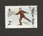 Stamps Hungary -  Campeonatos patinaje Budapest