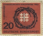 Stamps Germany -  Día de la iglesia Evangelica
