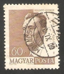 Stamps Hungary -  1375 - Frederic Joliot Curie, fisico