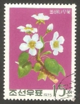 Stamps North Korea -  Flor