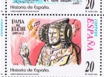 Stamps Spain -  Edifil  3737  Correspondencia Epistolar Escolar. Historia de España.  