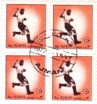 Stamps United Arab Emirates -  Futbol -Ajman