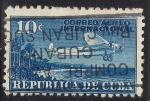 Stamps Cuba -  AEROPLANO Y COSTA DE CUBA.