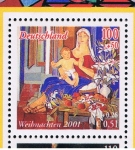 Stamps Spain -  Edifil  3837 A SH  Alemania  Navidad ´2001. Emisión conjunta con Alemania.  