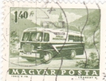 Stamps Hungary -  MICROBUS