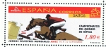 Stamps Spain -  Edifil  3904  Juegos Ecuestres Mundiales. Campeonatos del Mundo de Hípica.  