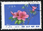 Stamps North Korea -  Rhodondendrons.  