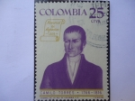 Stamps Colombia -  Memorial de Agravios 1809- CAMILO TORRES 1766-1766