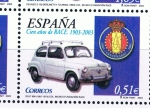 Stamps Spain -  Edifil  3996 B  Cien años del Real Automóvil Club de España (R.A.C.E.).  