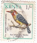 Stamps Kenya -  Barbet Kisigajiru