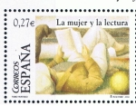 Stamps Spain -  Edifil  4060 A  La mujer y la lectura.  
