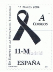 Stamps Spain -  Edifil  4074  Día Europeo de las Víctimas del Terrorismo.  