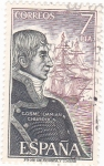 Stamps Spain -  COSME DAMIAN CHURRUCA- Personajes españoles  (U)