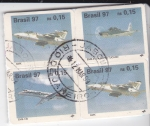Stamps Brazil -  Aviación