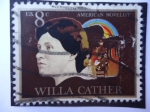 Stamps United States -  Willa  Cather  -                 American Novelist.