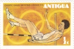 Stamps Antigua and Barbuda -  OLIMPIADA MONTREAL-76