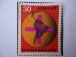 Stamps Germany -  Campaña Católica par Iglesias  Suramericanas