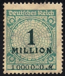 Stamps Germany -  VALOR NUMERAL.
