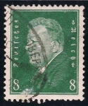 Stamps Germany -  Pres. Friedrich Ebert